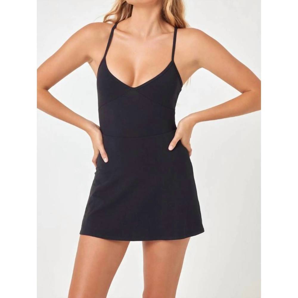 L*SPACE rally dress in black